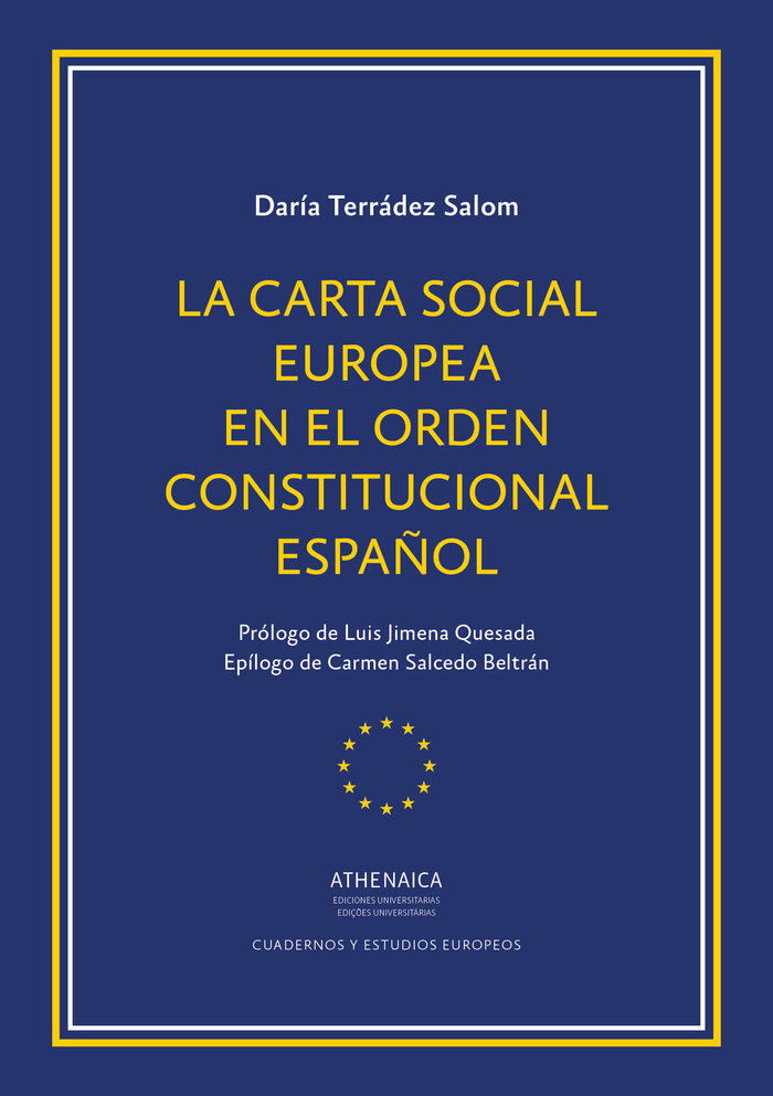 Carta social europea en el orden constitucional español,la