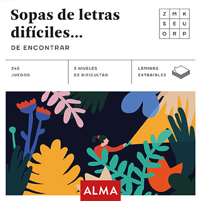 Sopa de letras difíciles de encontrar - LeoVeo