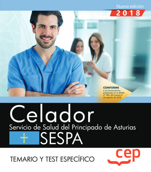 Celador servicio salud principado asturias temario y test