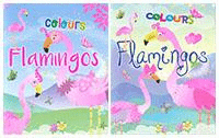 Colours flamingos
