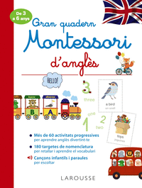 Gran quadern Montessori d'anglès