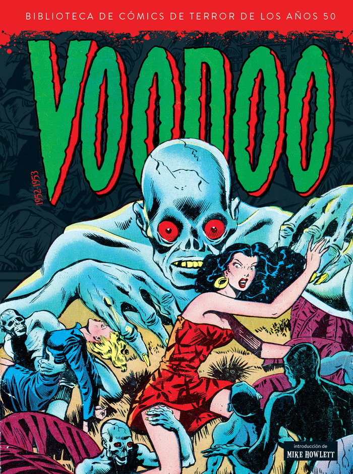 Voodoo 1952 1953 biblioteca comics de terror años 50 vol 9