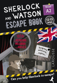 Sherlock & watson. escape book per repassar angles. 12-13 anys