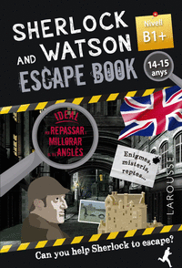 Sherlock & watson. escape book per repassar angles. 14-15 anys