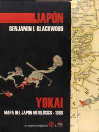 Yokai mapa del japon mitologico 1868