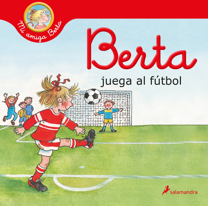 Berta juega al futbol