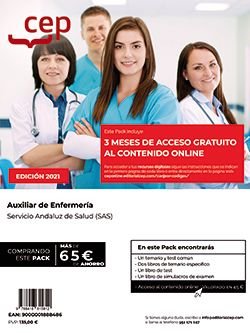 Pack libros contenido online auxiliar enfermeria andalucia