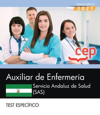 Auxiliar enfermeria servicio andaluz salud sas test especif