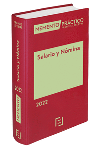 Memento salario y nomina 2022