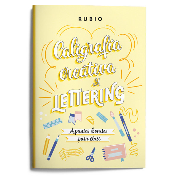 Caligrafia creativa lettering apuntes bonitos para clase - Todo Libro