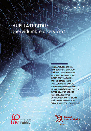 Huella digital servidumbre o servicio