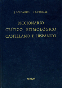 Diccionario crítico etimológico castellano e hispánico 3 (g-ma)