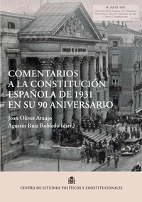Comentarios a la constitucion española de 1931 en su 90 aniversario