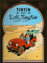 Tintin al pais de l'or negre