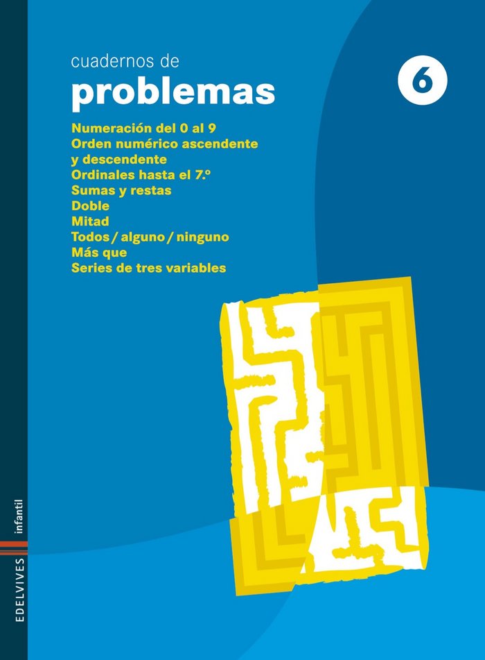 Cuaderno problemas 6 ed.infantil 09