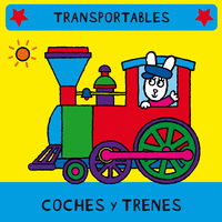 Coches y trenes (libro tela)