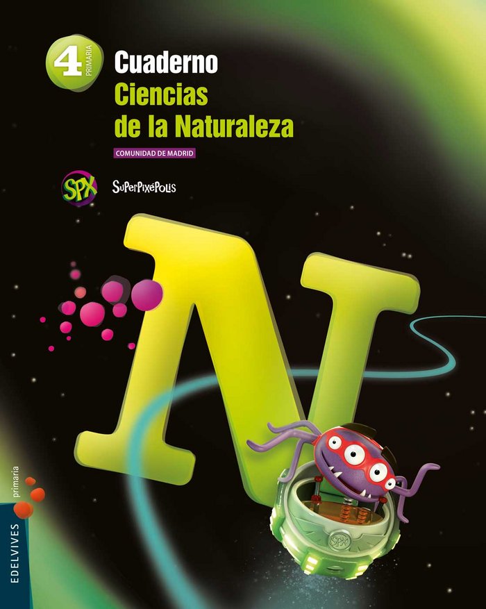 Cuaderno Ciencias de la Naturaleza 4º Primaria-C. de Madrid