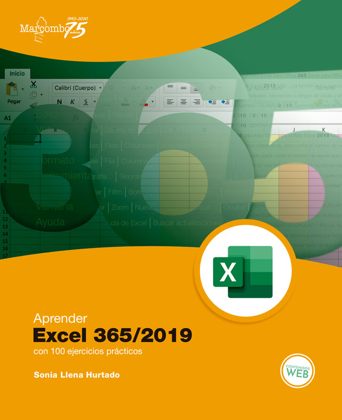 Aprender Excel 365/2019 con 100 ejercicios prácticos - Librería Cortés