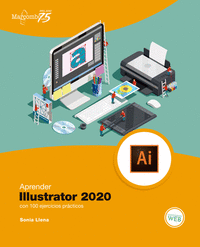 Aprender illustrator 2020 con 100 ejercicios practicos