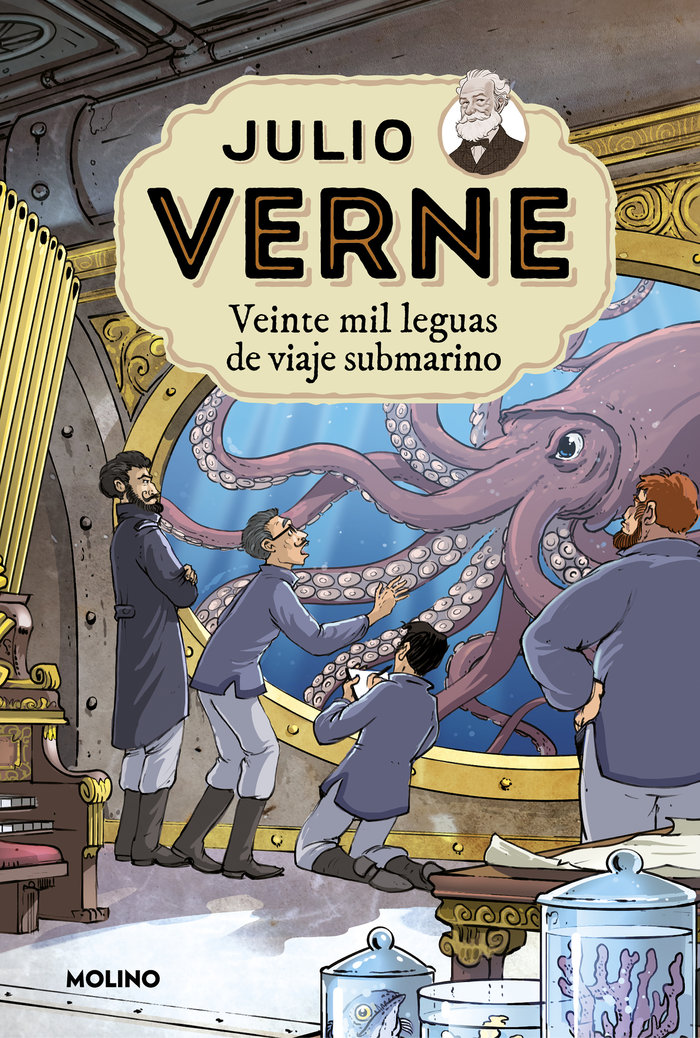 Julio Verne 4. Veinte mil leguas de viaje submarino.