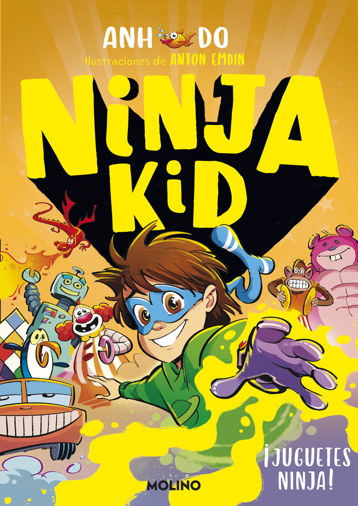 Ninja kid 7 juguetes ninja