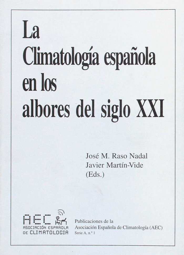 Climatologia española en albores siglo xx