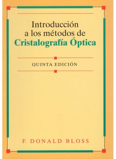 Introd.metodos cristalografia optica