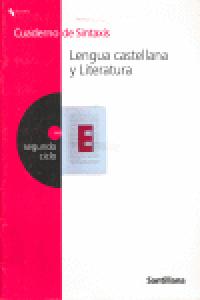 Cuaderno de sintaxis lengua castellana 2º ciclo secundaria
