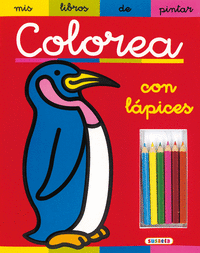 Colorea con lápices