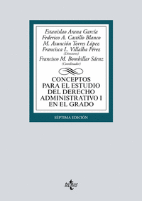 Conceptos para el estudio del derecho administrativo i en el grado