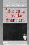 Etica en la actividad financie