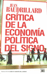 Critica de la economia politica del signo