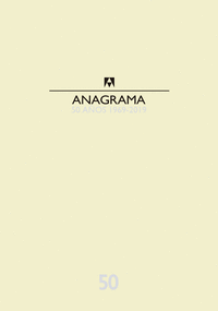 Anagrama catalogo 50 años 1969-2019