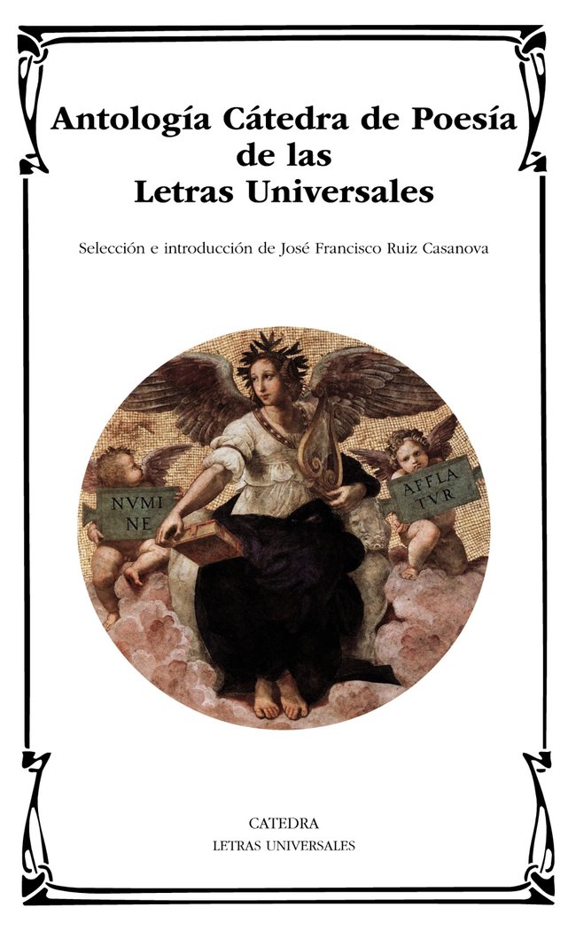 Antologia catedra de poesia de las letras universales