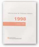 Informe anual de l'empresa catalana 1998. avanç 1999