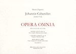 Opera omnia johannis cabanilles 1644 catal