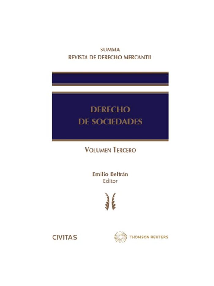Summa Revista de Derecho Mercantil. Derecho de Sociedades (Vol. III)