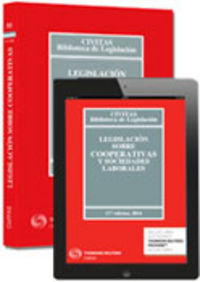 Legislación sobre Cooperativas y Sociedades Laborales (Papel + e-book)