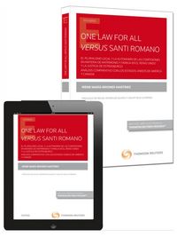 One Law for all versus Santi Romano (Papel + e-book)