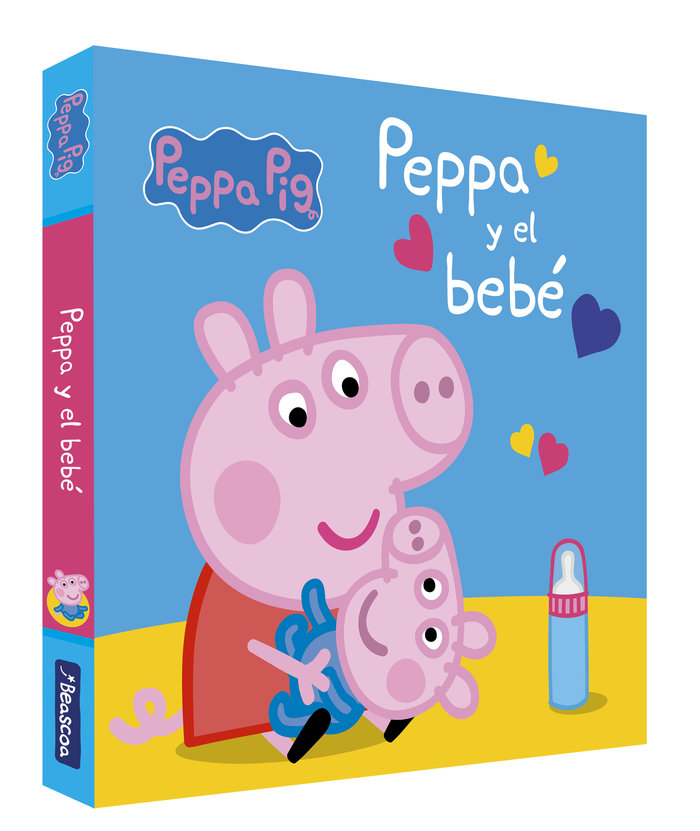 Peppa pig libro de carton peppa pig y el bebe - Todo Libro