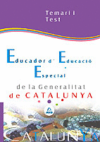 Educador especial de la generalitat de cataluña. temario y t