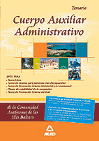 Cuerpo auxiliar administrativo comunidad