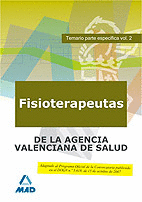 Fisioterapeutas de la agencia valenciana de salud. temario p