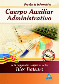 Cuerpo auxiliar administrativo, comunidad autonoma de las il