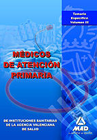 Medicos de atencion primaria de instituciones sanitarias de