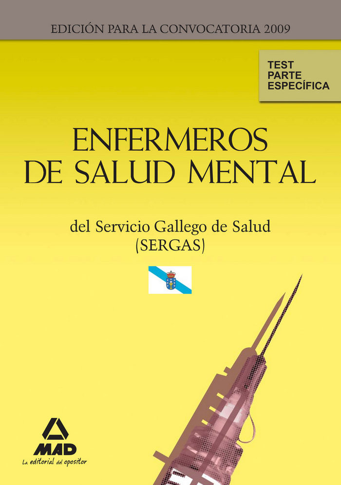 Enfermeros de salud mental del servicio gallego de salud (se