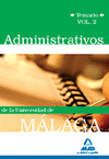 Administrativos universidad malaga temario volumen 2