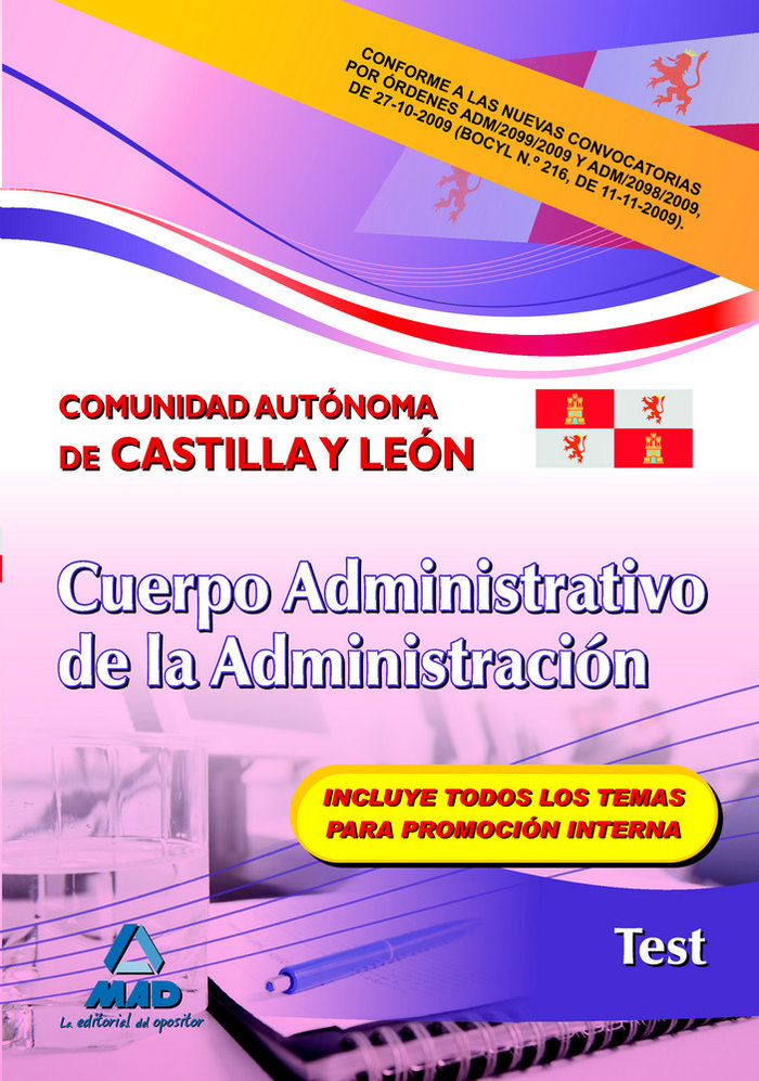 Cuerpo administrativo de la administracion, comunidad autono