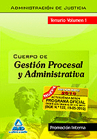 Cuerpo de gestion procesal y administrativa (promocion inter