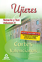 Ujieres de las cortes valencianas. temario y test. volumen i